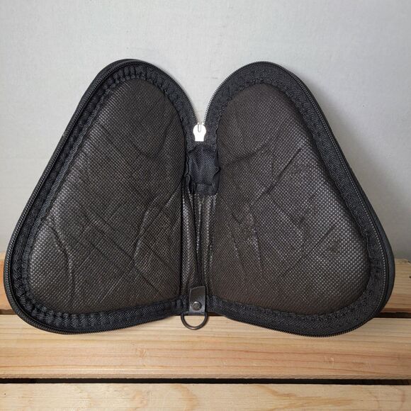 Allen Small Black Fabric Padded "Pew Pew" Zip Storage Case - Picture 7 of 8